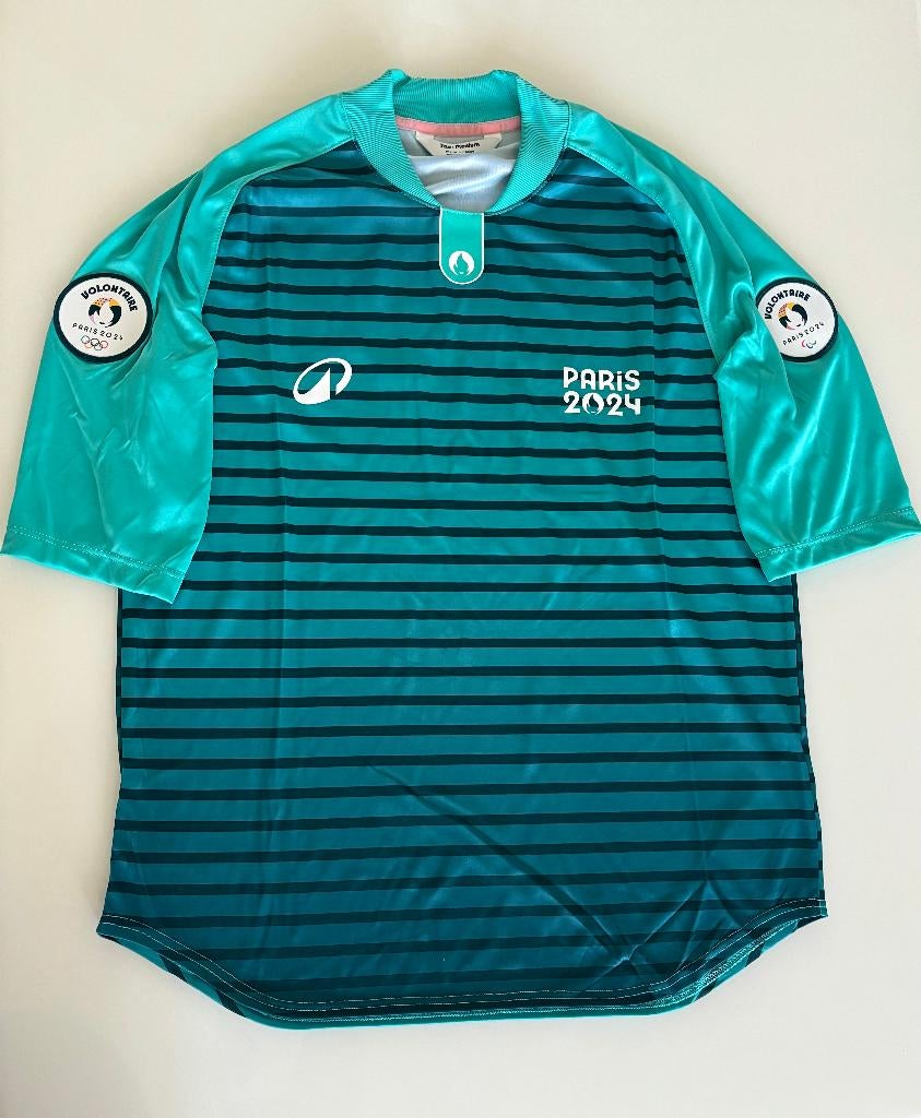Tee shirt officiel Volontaires JO PARIS 2024 NEUF • EUR 59,00