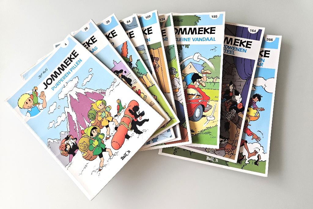 strips Jommeke (nieuwere cover) en Jommeke (witte rug), Boeken, Ophalen of Verzenden