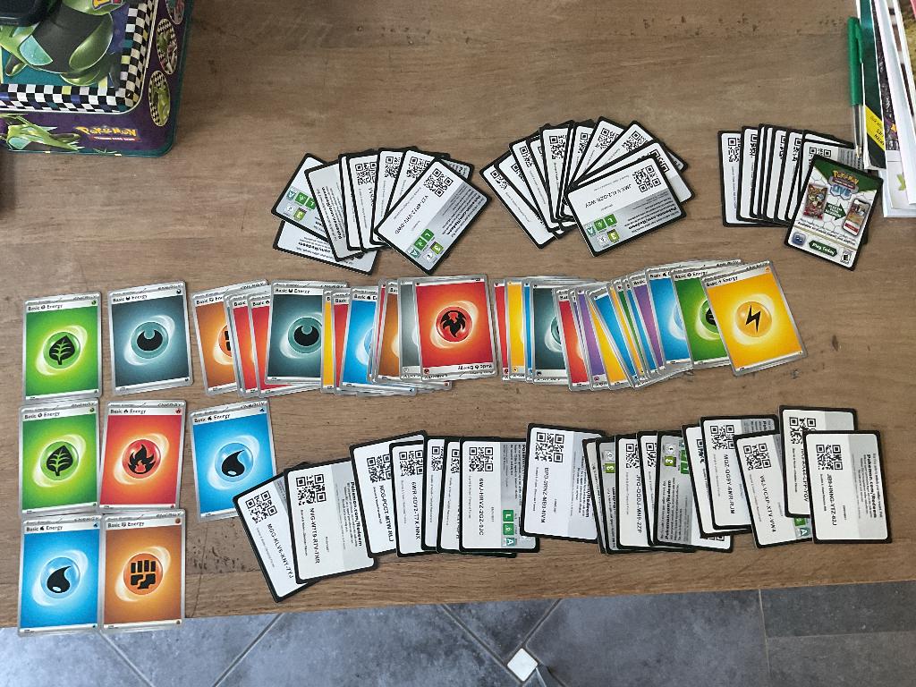 Pokemon bulk energy en code, Ophalen, Nieuw, Meerdere kaarten