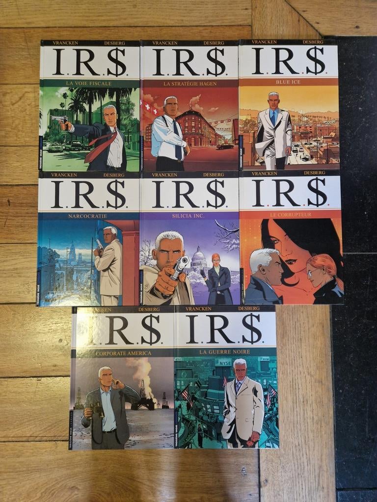 Lot de 8 bd irs 1 à 8, Enlèvement ou Envoi