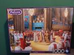 falcon de luxe puzzel 1000 stuks king"s coronation, Hobby & Loisirs créatifs, Sport cérébral & Puzzles, Enlèvement ou Envoi, 500 à 1500 pièces