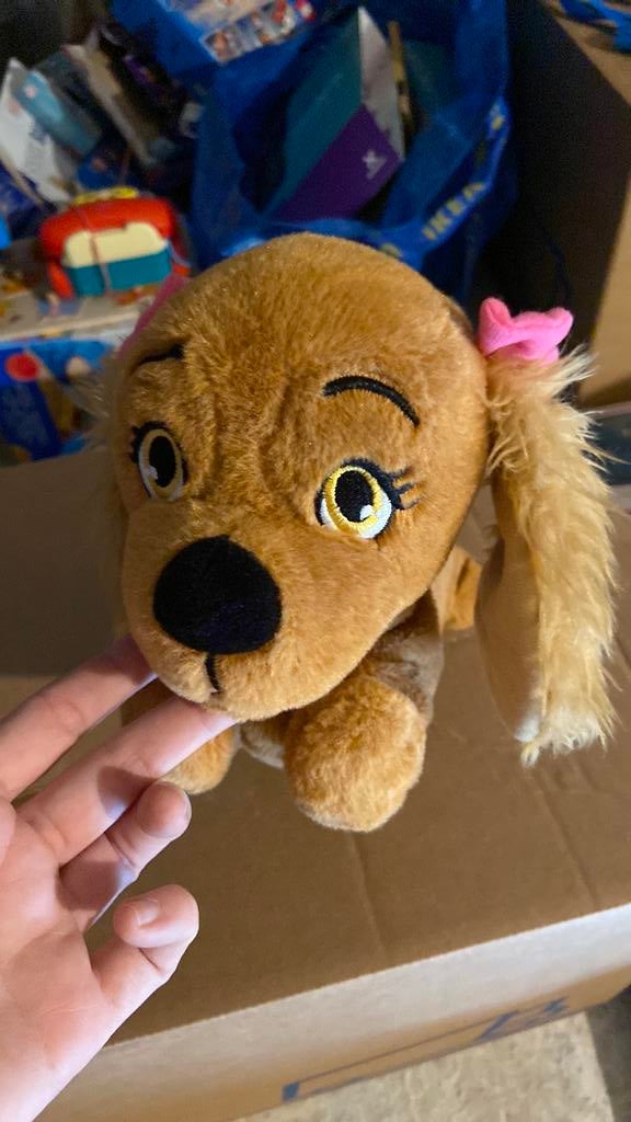 Interactieve pluche puppy lucy, Ophalen, Zo goed als nieuw