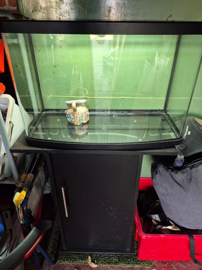 Aquarium 60L, Enlèvement, Chauffage, Aquael, Meuble d'aquarium