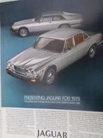 Jaguar XJ & XJ-S Advertentie Pub, Ophalen of Verzenden