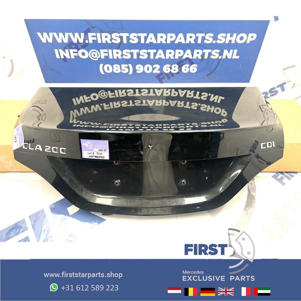 W117 C117 KOFFERBAK ACHTERKLEP ZWART CLA KLASSE SEDAN KOFFER