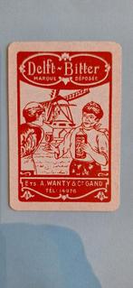 Speelkaart Gent Gand_Delft Bitter_rood_Joker_161, Enlèvement ou Envoi, Utilisé, Joker(s)