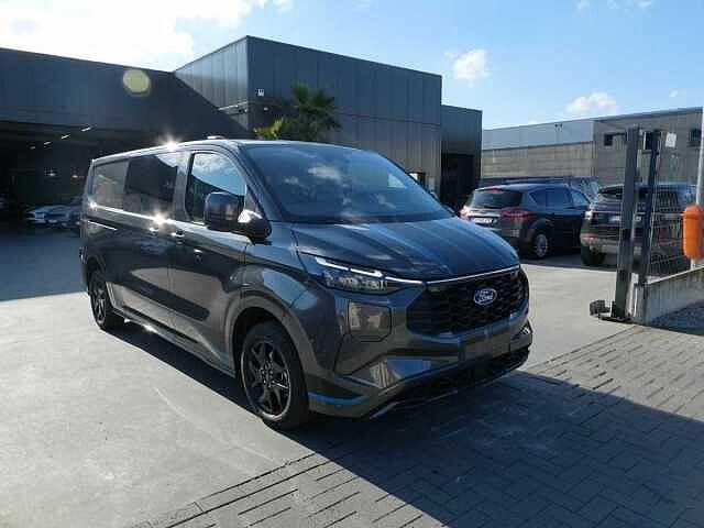 Ford Transit Custom L2 Multi-Use SPORT 5pl 2.5 i PHEV 233pk, Autos, Camionnettes & Utilitaires, Entreprise, ABS, Régulateur de distance