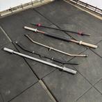 Set Met Diverse Stangen, Sports & Fitness, Équipement de fitness, Enlèvement ou Envoi, Utilisé, Bras, Barre d'haltères