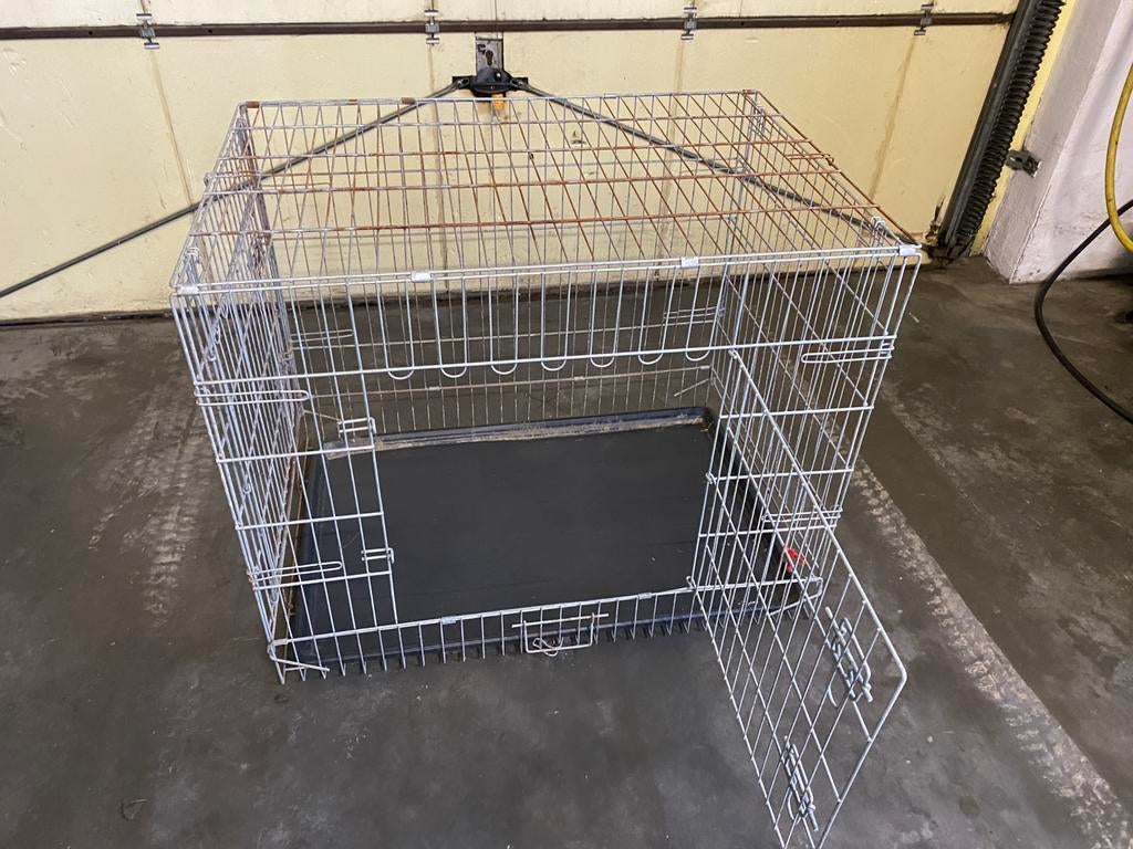 Cage de 90  60  73 cm En bon état Région d’Herve, Animaux & Accessoires, Maisons pour chiens, Enlèvement, Comme neuf