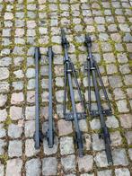 Barres de toit universelles + porte-vélos, Enlèvement ou Envoi, 2 vélos, Utilisé, Galerie de toit