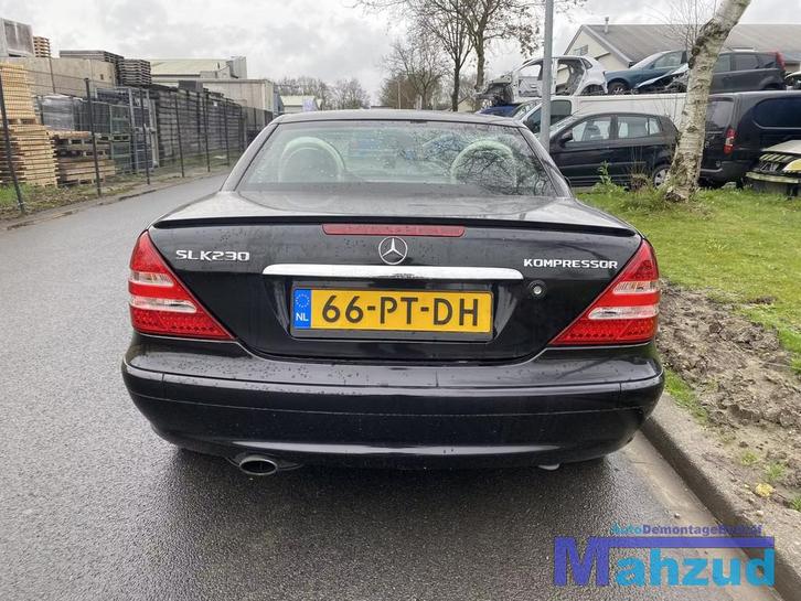 MERCEDES SLK R170 Zwart 197 achterbumper bumper achter 1996-, Auto-onderdelen, Carrosserie, Bumper, Mercedes-Benz, Achter, Gebruikt