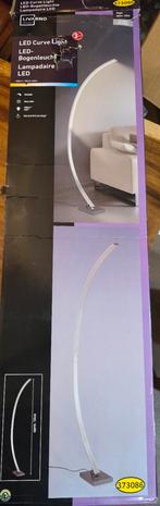 Lampadaire led Livarno. Lampe de sol en acier et alu, Maison & Meubles, Neuf, Autres culots, Enlèvement, Moins de 30 watts