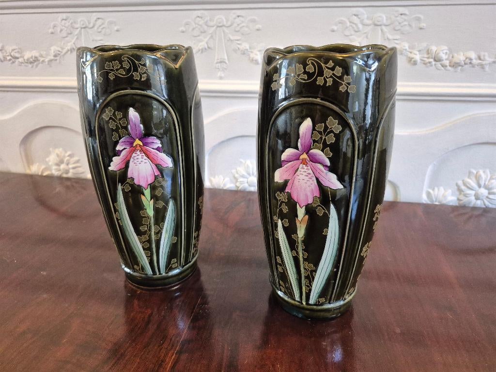 Duo vazen, Antiek en Kunst, Ophalen