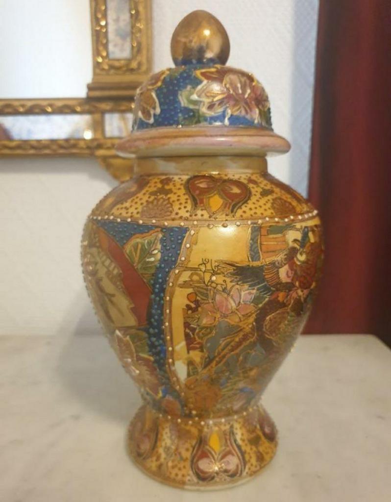 Vintage Chinese vaas H 25 cm, Ophalen