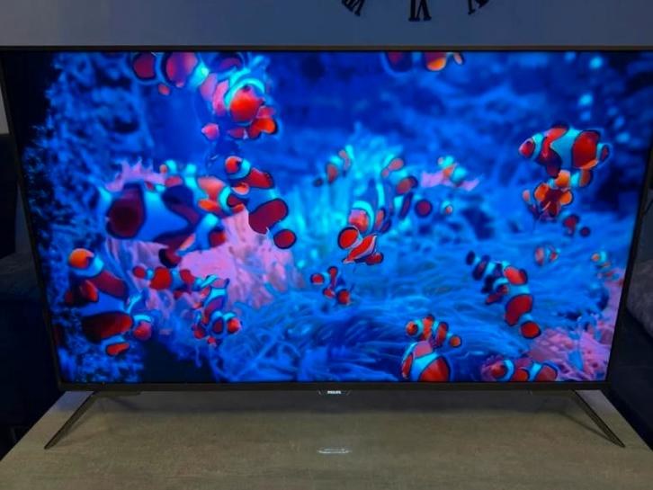 Philips Ambilight 49" LED 4K Ultra HD HDR Smart TV, Audio, Tv en Foto, Televisies, Gebruikt, LED, 100 cm of meer, 4k (UHD), Philips