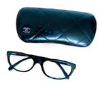 Chanel brilmontuur zwart met parel en box, Autres marques, Enlèvement ou Envoi, Utilisé, Lunettes