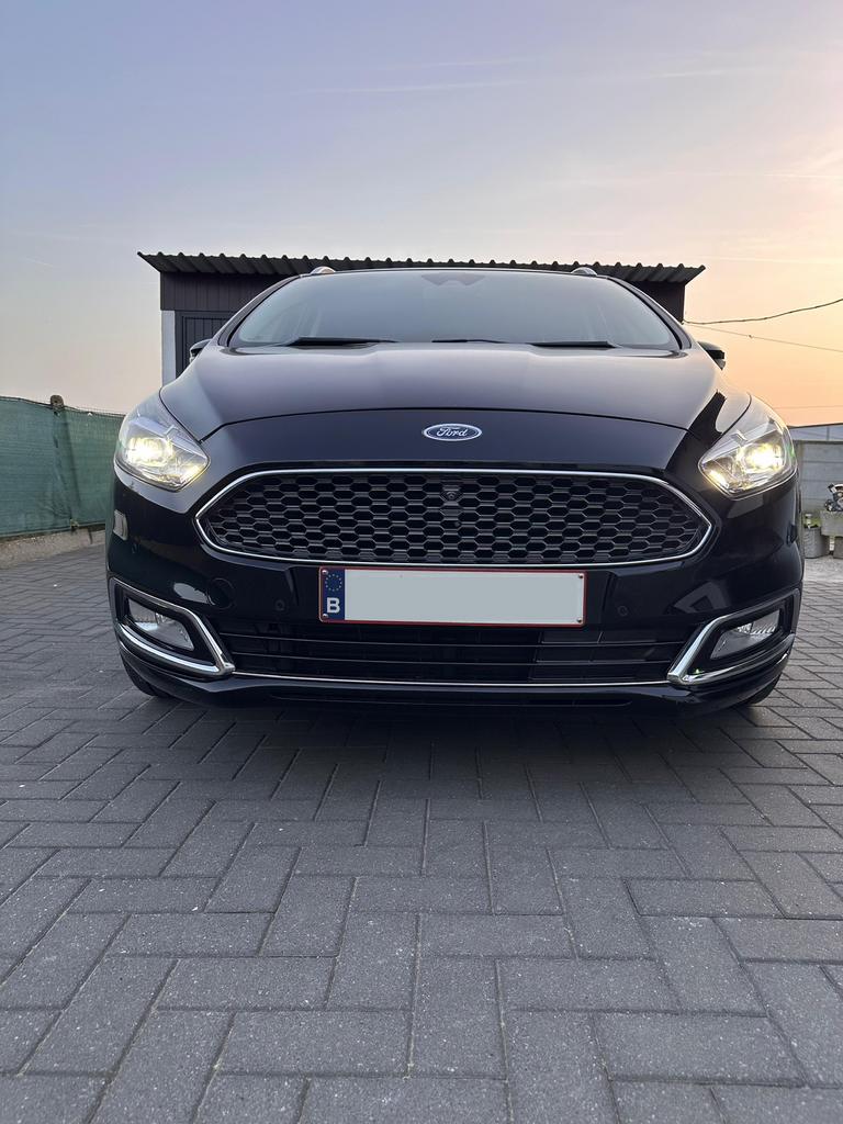 Ford s max vignale 2.0 190pk, Auto's, Ford, Monovolume, Euro 6, Zwart, Leder
