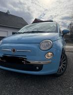 Babyblauwe Fiat 500C cabrio, Autos, Fiat, Euro 5, Achat, 63 kW, Cabriolet