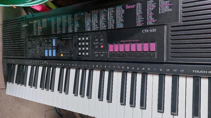 Casio CTK-630 VINTAGE Keyboard, Musique & Instruments, Claviers, Comme neuf, 61 touches, Casio, Connexion MIDI, Enlèvement