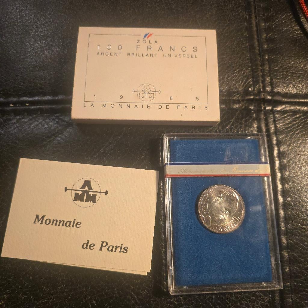 Monnaie argent 100Fr FRANCE, Enlèvement ou Envoi, France, Argent