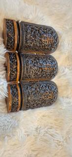 Aziatisch houten snijwerk – decoratief drieluik, Antiek en Kunst, Ophalen