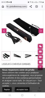 Fer lisseur sans fil Lumix Gwb485, Enlèvement, Comme neuf, Fer à friser ou Lisseur