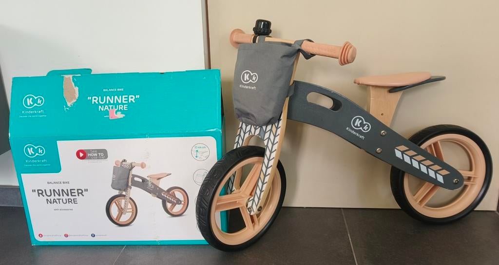 Vélo d'équilibre « Runner », vélo d'équilibre naturel, artis, Enlèvement ou Envoi, Utilisé, Vélo d'équilibre