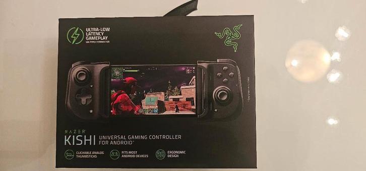 Razer KISHI Android Gaming Controller_RZ06-0290, Games en Spelcomputers, Spelcomputers | Overige Accessoires, Nieuw, Ophalen of Verzenden