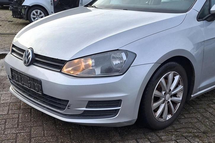 Voorkop VW Golf 7 VII bumper motorkap koplamp L&R Voorscherm, Auto-onderdelen, Carrosserie, Bumper, Volkswagen, Gebruikt, Ophalen