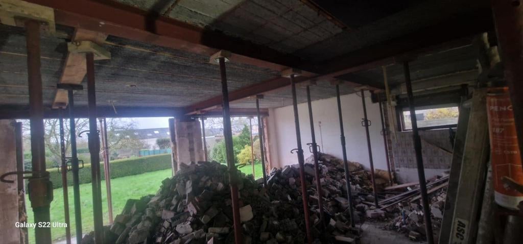 Poutrel plaatsen werken helemaal in Belgium. 0466445657, Doe-het-zelf en Bouw, Tegels, Ophalen of Verzenden