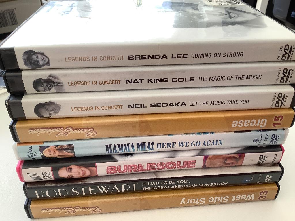 DVD 8st Muziek, Film, Alle leeftijden, Ophalen, Zo goed als nieuw