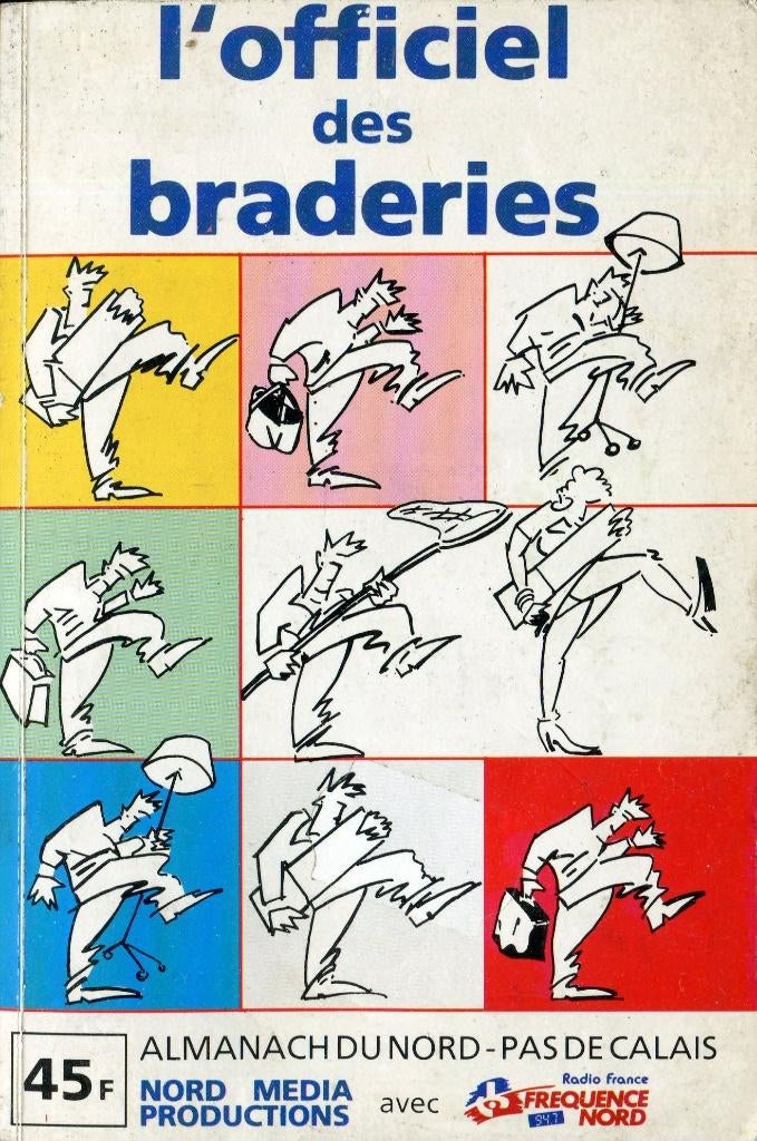L'OFFICIEL DES BRADERIES NORD- PAS DE CALAIS 1988-89, Boeken, Verzenden, Zo goed als nieuw