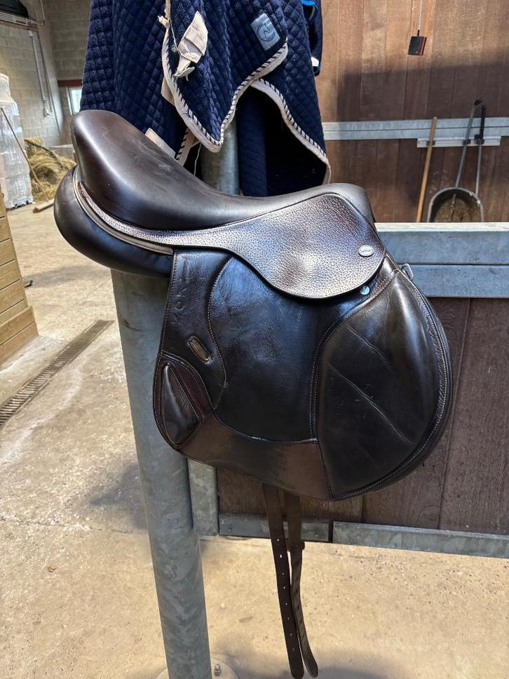 Zadel, Dieren en Toebehoren, Paarden en Pony's | Zadels, Zo goed als nieuw, Springen, Ophalen