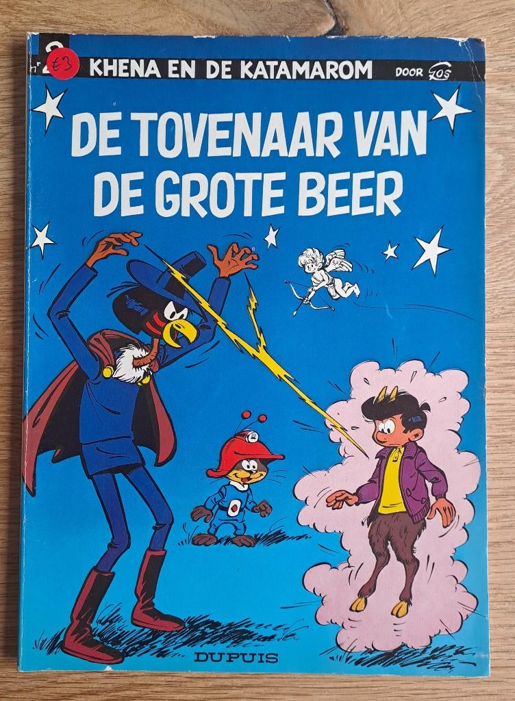 2 - Khena en de Katamarom - De Tovenaar van de Grote Beer, Livres, BD, Utilisé, Une BD, Enlèvement ou Envoi