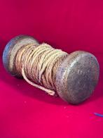 Brocante houten klos met touw, Antiek en Kunst, Ophalen of Verzenden