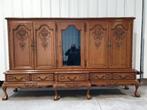 Prachtige Chippendale Stijl Buffetkast. Levering., Maison & Meubles, Enlèvement, Utilisé, Chêne, Avec tablette(s)