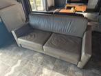 Canapé lit en cuir 2 personnes, Maison & Meubles, Enlèvement, Cuir