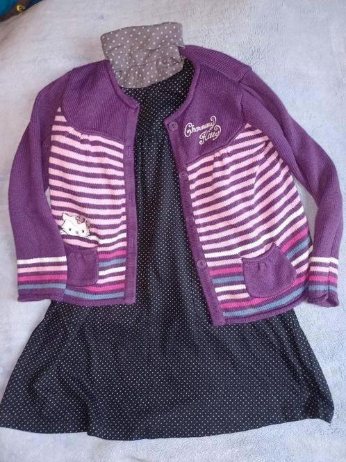 sergent major + hello kitty .Un ensemble taille 8 ans, Kinderen en Baby's, Kinderkleding | Maat 128, Setje, Ophalen of Verzenden