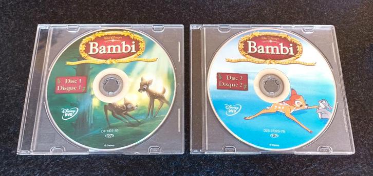 Bambi - Special Edition - 2 disc, Cd's en Dvd's, Dvd's | Tekenfilms en Animatie, Zo goed als nieuw, Tekenfilm, Alle leeftijden