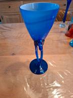 Coup op poot in murano glas, Ophalen of Verzenden