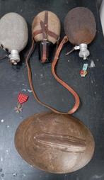 Lot Militaria WWI WWII kies uit..
2x Duitse veldflessen, Ophalen of Verzenden
