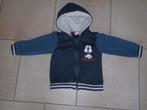 Blauwe vest maat 74, Ophalen of Verzenden, Zo goed als nieuw, Jongetje, Truitje of Vestje