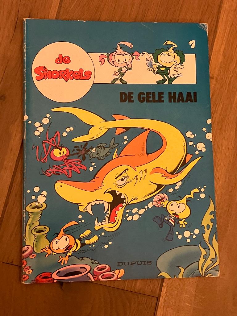 De Snorkels - 1 - De gele haai, Boeken, Stripverhalen, Eén stripboek, Ophalen of Verzenden, Gelezen