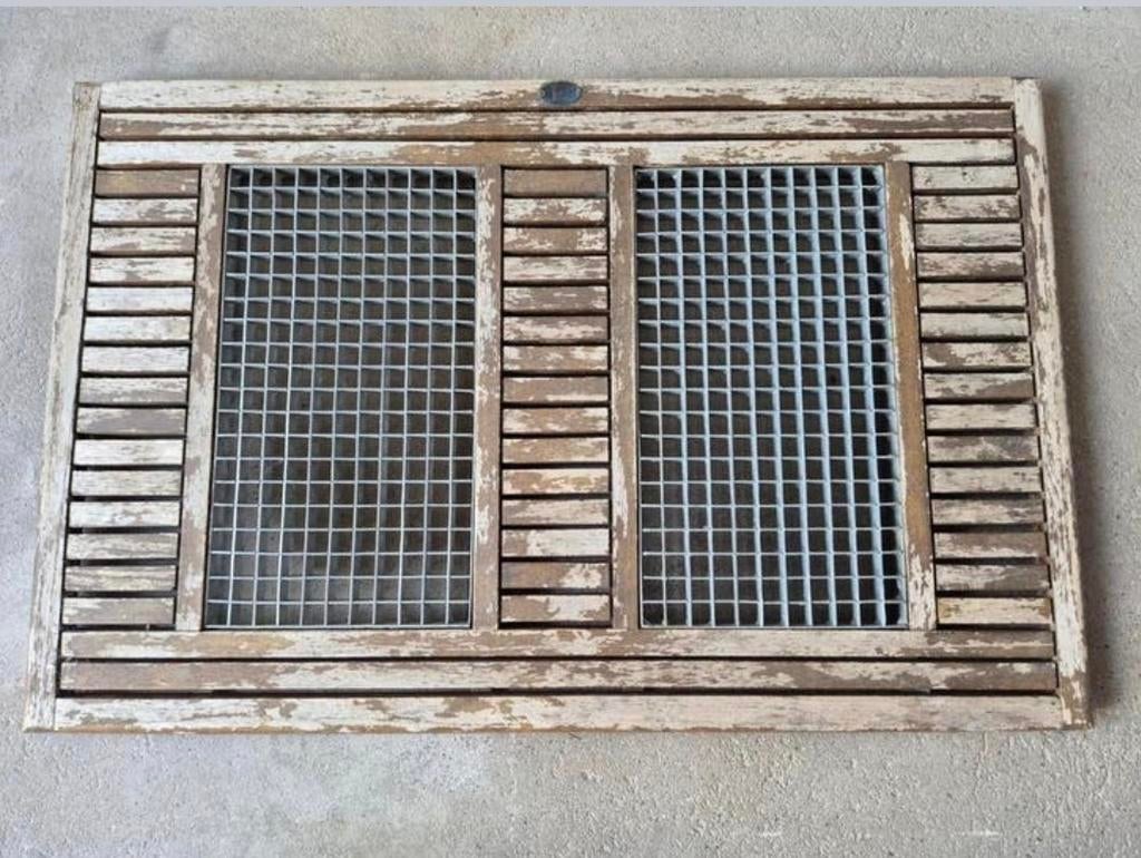 Paillasson en teck pour extérieur., Enlèvement, Extérieur, Paillasson