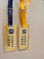 Crew tags sabena, Ophalen