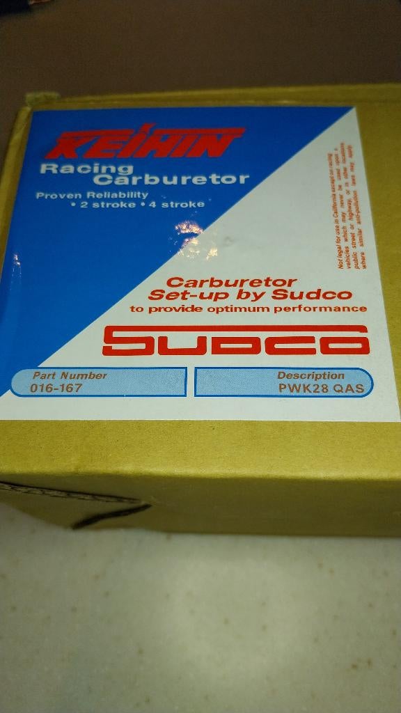 Carburateur Keihin Racing Set by Sudco, Motos, Enlèvement ou Envoi, Neuf