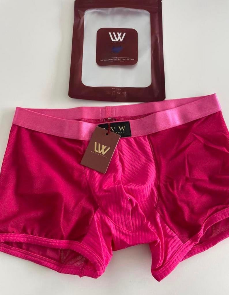 LVW Alluring Mesh Boxer Polyamide, Kleding | Heren, Ondergoed, Verzenden, Overige kleuren, Boxer