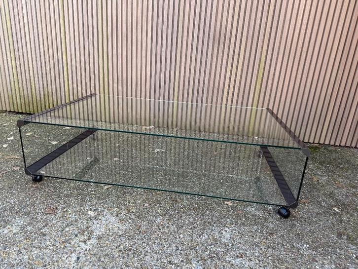 Gallotti & Radice Design salon tafel, Maison & Meubles, Tables | Tables de salon, Utilisé, 50 à 100 cm, 100 à 150 cm, Rectangulaire