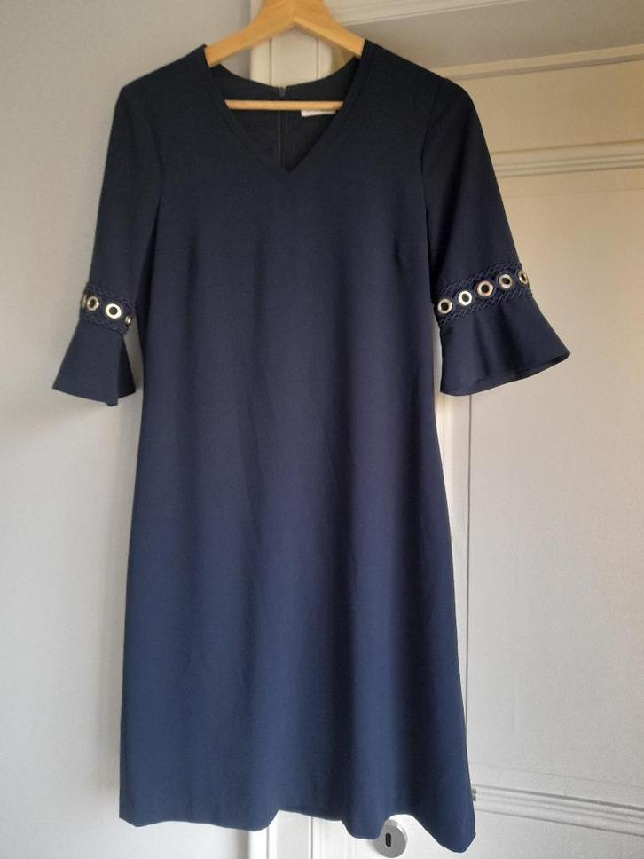 Kleedje atmos donkerblauw maat 34 of XS, Kleding | Dames, Jurken, Nieuw, Maat 34 (XS) of kleiner, Blauw, Boven de knie, Ophalen of Verzenden