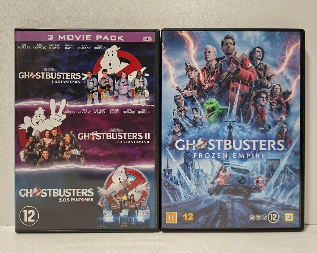 Ghostbusters Collection 4 DVD (4 films), CD & DVD, DVD | Comédie, Enlèvement ou Envoi, Coffret